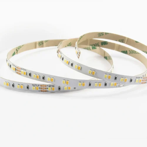 2835 Tunable White 9.6W/M 8mm 1350lm 70+70LEDs/M IP20 24V