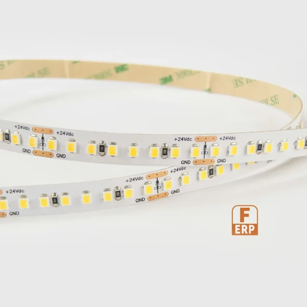 2835 High Efficiency 14.4W/M 8mm 130lm/W 160LEDs/M IP20 24V FR90