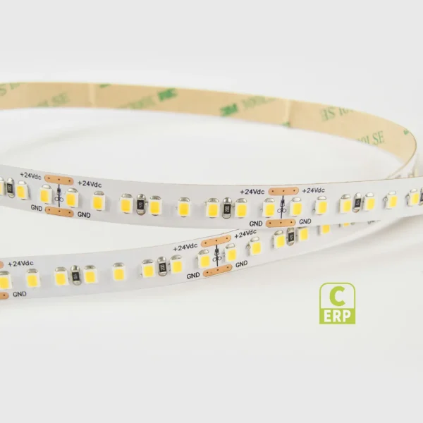 2835 High Efficiency 9.6W/M 8mm 180lm/W 80LEDs/M IP20 24V