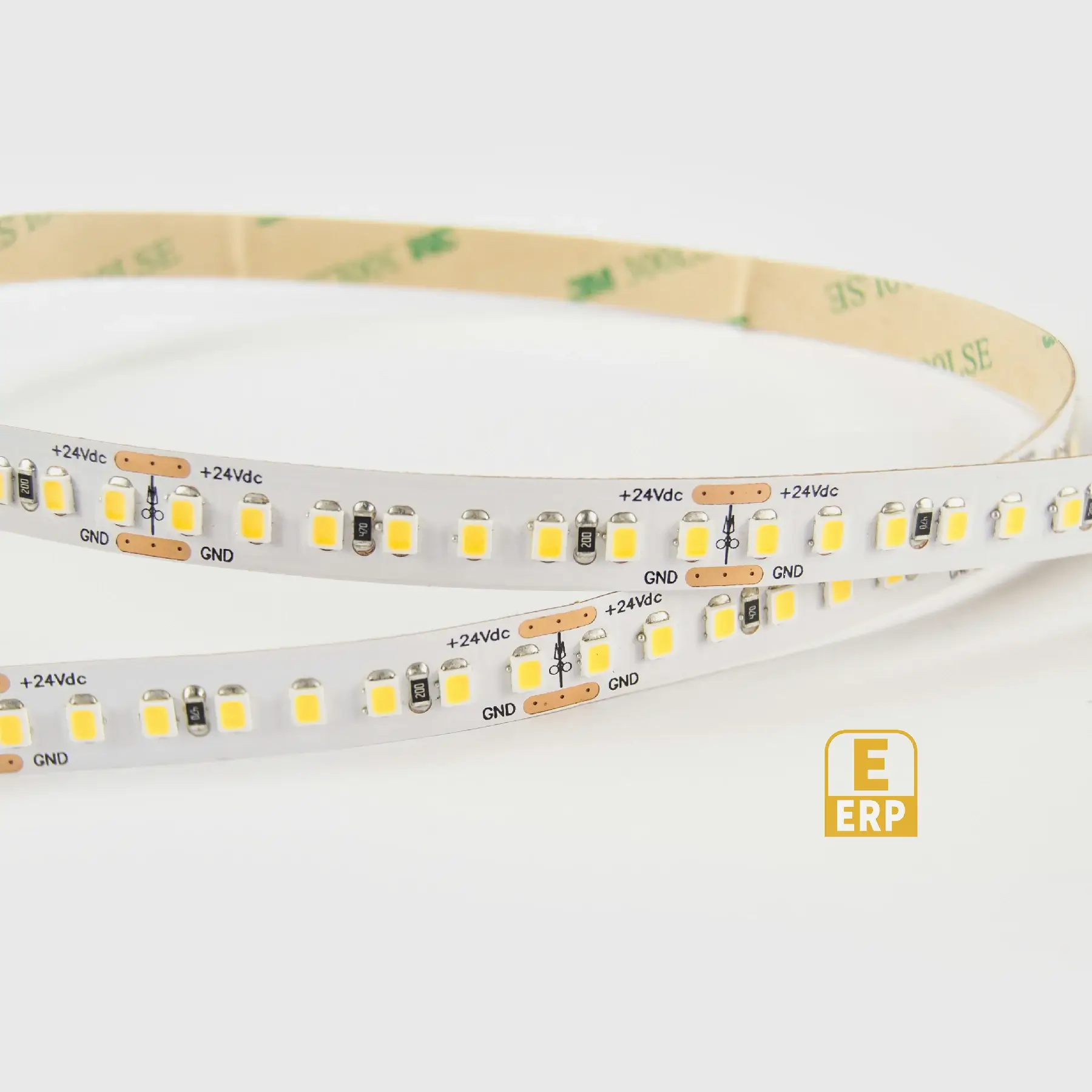2835 High Efficiency 9.6W/M 8mm 150lm/W 80LEDs/M IP20 24V